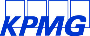 KPMG logo bleu